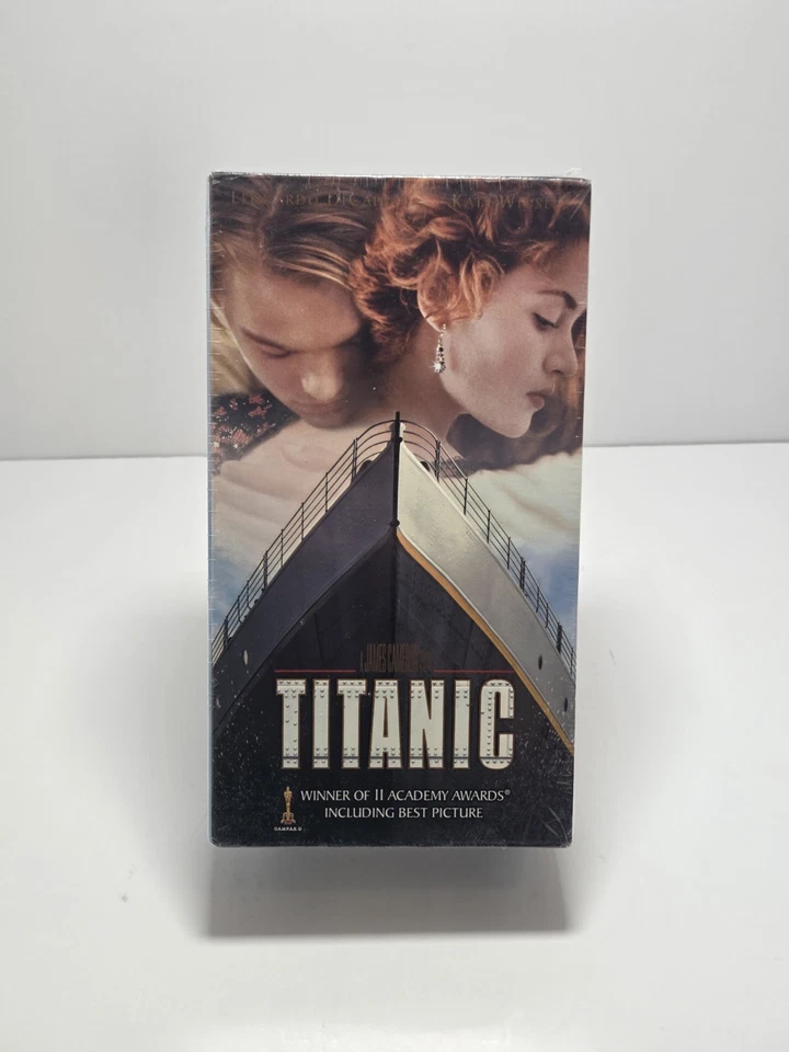 Titanic 1998 VHS Paramount 2-Tape Box Set, New Watermark Sealed - Image 2 of 4
