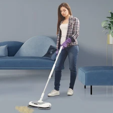 Electric Mop Rechargeable Cordless Floor Cleaning Mopping Effortlessly LED Light