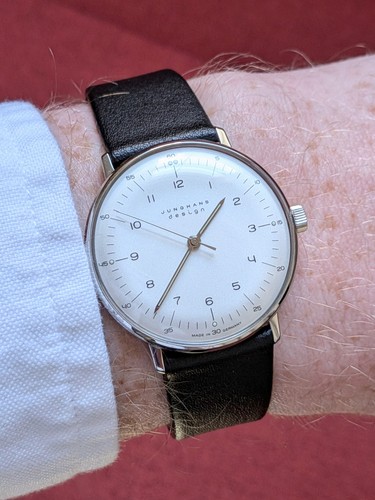 Junghans Max Bill 27.3701 Manual Winding Men's Watch 2015