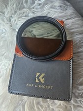 K F Concept 82mm Black Diffusion 1/4  variable ND2-400 ND Filter, Nano-X Series