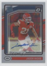 2024 Panini Donruss Optic Rated Rookie Auto 44/325 Jaden Hicks #237 Auto 04qn