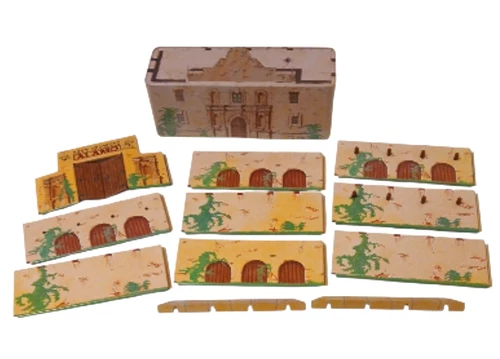 1995 Marx Davy Crockett At The Alamo Play Set No 3538 Incomplete 14 Pieces