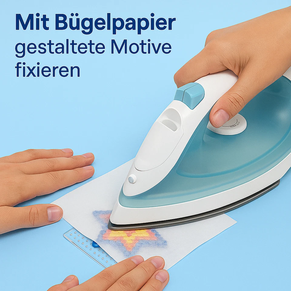 Bügelperlen Set 5000 Stk 2.6mm 10 Farben mit Zubehör DE. - Bild 4 von 4