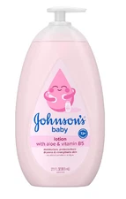 Johnson's Baby Moisturizing Pink Lotion 27.1 Fl Oz Coconut Oil Hypoallergenic