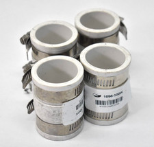 Lot of 4 Ferno 1" Flexible PVC Pipe Couplings 1056-100W Connector White