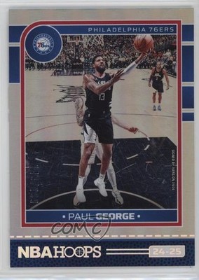 2024-25 Panini NBA Hoops Silver /199 Paul George #81 9o3