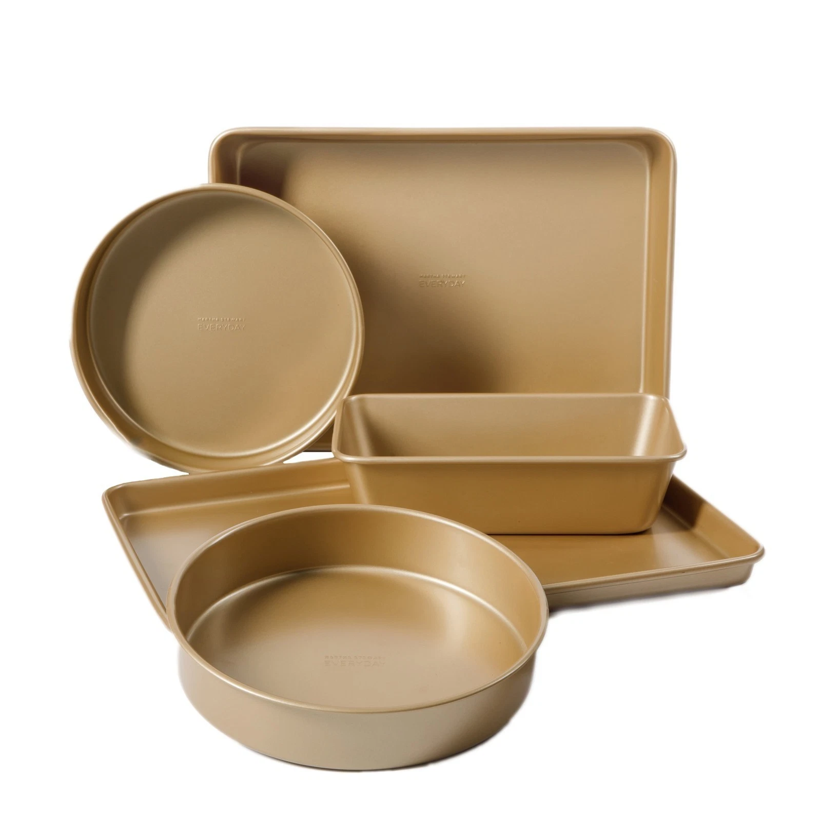 Everyday 5-Piece Nonstick Carbon Steel Bakeware Set Oven Safe Baking Pans