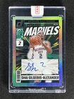 2024-25 Panini Donruss Shai Gilgeous-Alexander Net Marvels Signatures Auto /15