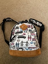 Small Backpack with London Design Approx 28 x 25 cms