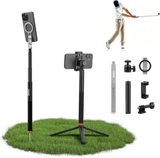 Golf Tripod  Monopod Magnetic Phone Stand Holder Golf Selfie Stick Recording St