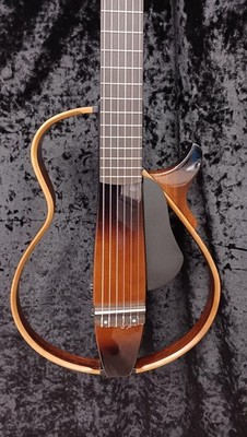 Yamaha SLG200N TBS Nylon String Silent Guitar Tobacco Brown Sunburst from japan