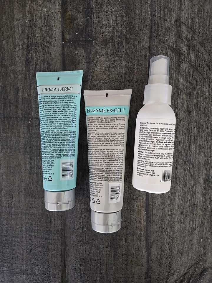 Pharmagel омолаживающий набор из 3 предметов для лица и тела - Изображение 2 из 2