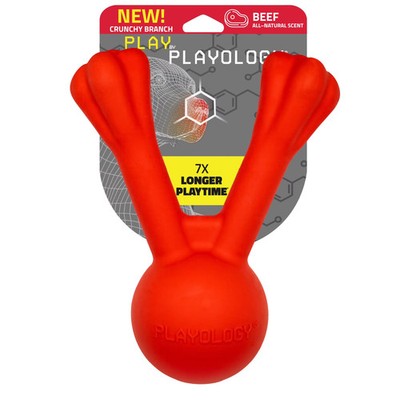 Play by Playology Interactive Dog Toy Stick Scented Fetch Toy Branch Large