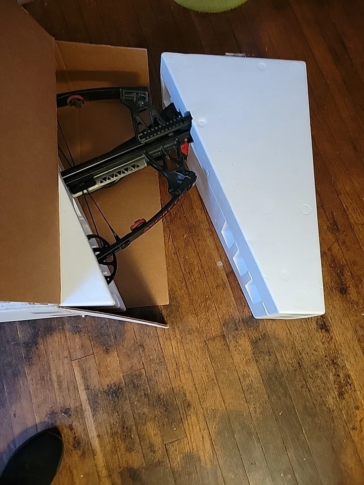 Ballesta Scorpyd Deathstalker 380 con mira telescópica compacta Hawk XB30 y trineo corto ¡Incld! Foto 3 de 4