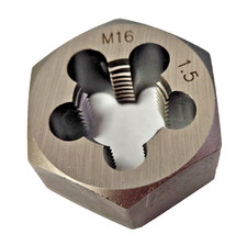 M16 X 1.5 16MM x 1-1/4 DWTMHX16x1.5 Hex Rethr...