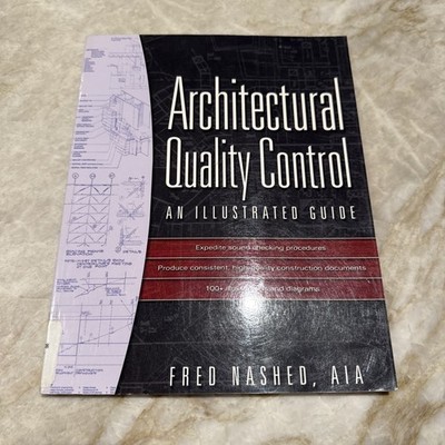 Architectural Quality Control: An Illustrated Guide - Paperback - GOOD