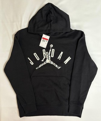 Nike Jordan MVP Men's Black Hoodie Sz Large Jumpman Logo FD7415-010