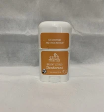 Earth Mama Organic Deodorant Bright Citrus TRAVEL SIZE