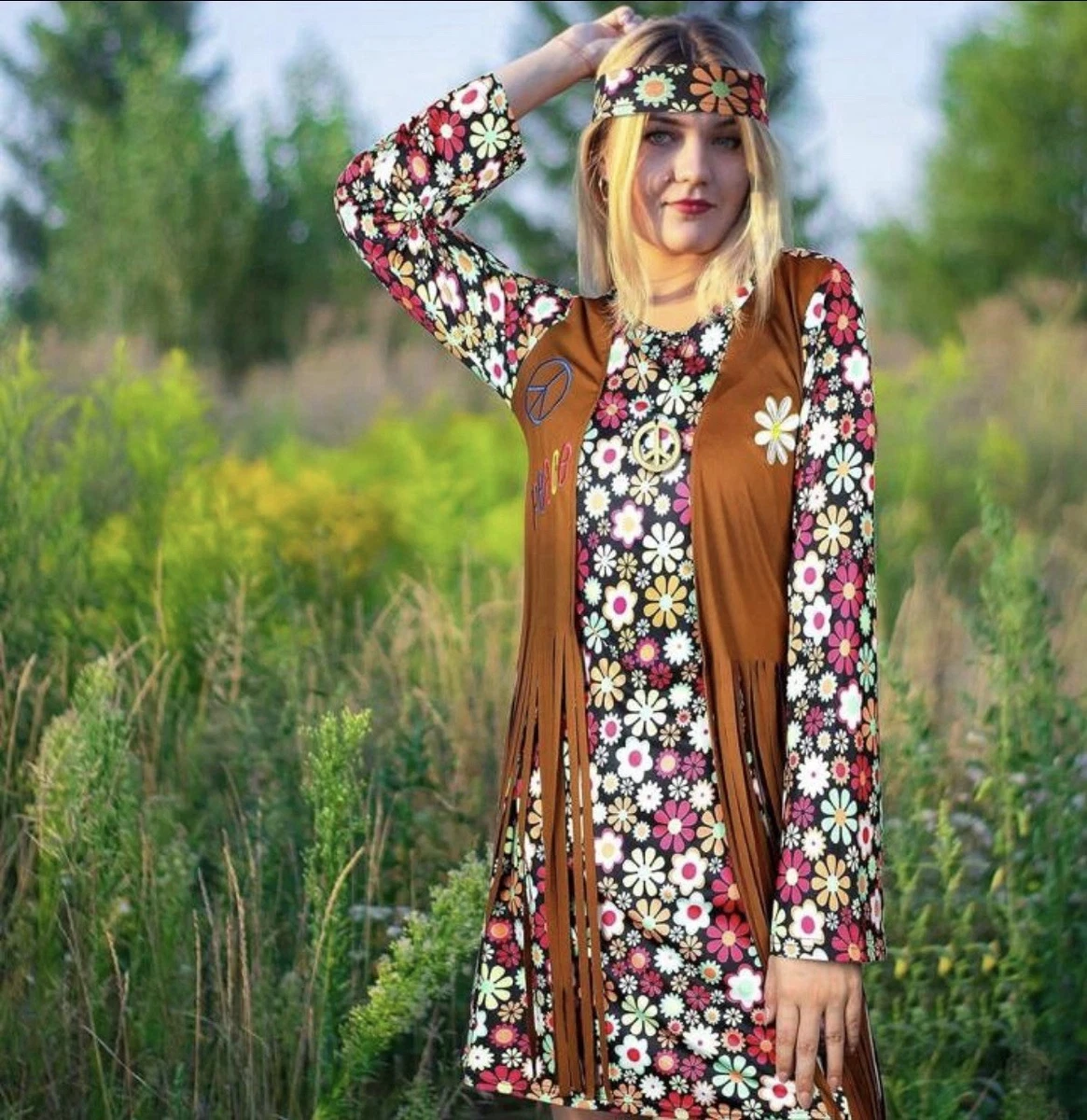 ladies hippy fancy dress Hippie Costumes for Women for sale New Years Eve dress