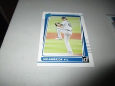 Ian Anderson 2021 Donruss Rated Rookie RC #47