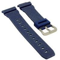 Casio G-Shock Uhrenarmband | Ersatzband Resin Blau DW-5600DE-2ER
