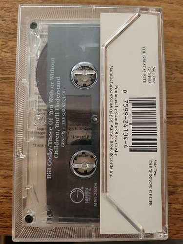 Bill Cosby NEW Cassette Those of You With or Without Children You'll Understand - Picture 2 of 2