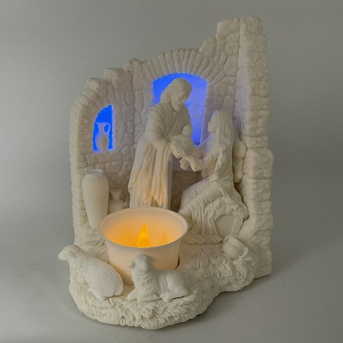 Holynight Porzellan Lithopane Krippe Krippe # 2278 . 7 cm groß - Bild 12 von 16