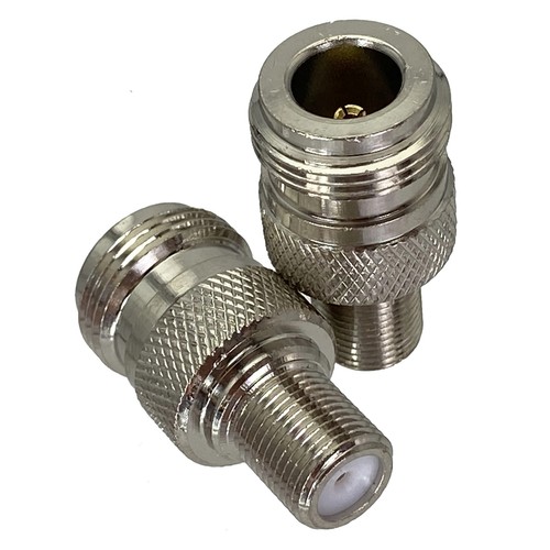 Adaptador 1 pieza N a N / SMA / F TV enchufe macho y conector hembra RF conector coaxial - Imagen 13 de 40
