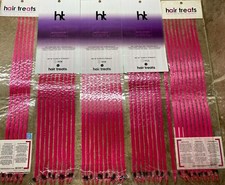 LOT OF Hair Treats 18  Hot Pink 100 Human Remy Hair Extensions 42 STRANDS TOTAL