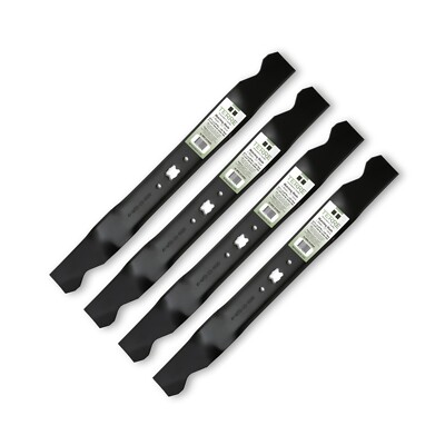 Terre Product 4PK Mulching Lawn Mower Blade 21  Deck MTD, Cub Cadet, TroyBilt