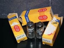 DAF41 Philips Radio Receiver Tube NOS NIB Old tube radio made by Valvo Hamburg