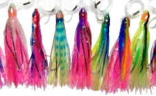 5 Pc Custom Saltwater Offshore Fishing Trolling Lure Mahi,Sail,Tuna,Wahoo Lot