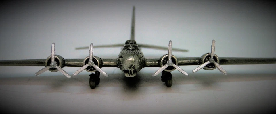 WW2 Plane Model Aircraft Airplane b Airforce Bomber Fighter p 1 48 18 f4 51 2 17 - Image 3 of 4