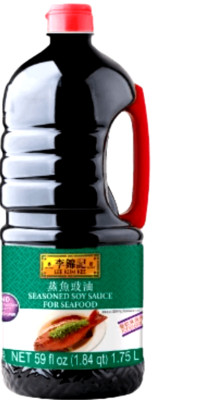 Lee Kum Kee Seasoned Soy Sauce For SeaFood  Extra Large Size 59 oz~12/16/2025