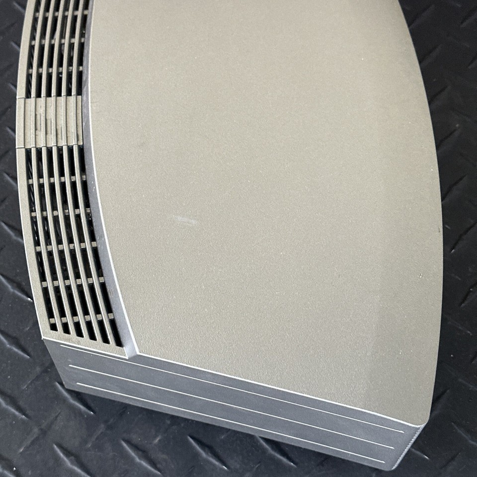 Bose Wave Music System CD/radio Titanium Silver PARTS REPAIR AS IS READ