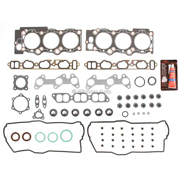 Full Gasket Set Bearings Rings Fit 88-91 Toyota Camry Lexus ES250 2.5 DOHC 2VZFE - Image 3 of 4