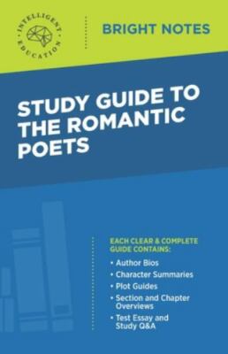 Study Guide to The Romantic Poets, Brand New, Free shipping in the US