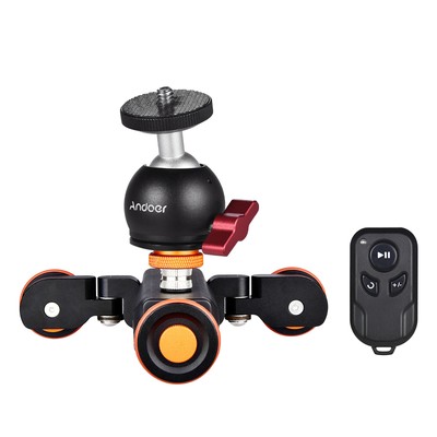 Andoer L4 PRO Motorized Camera Video Dolly Electric Track Slider for Canon T1R2