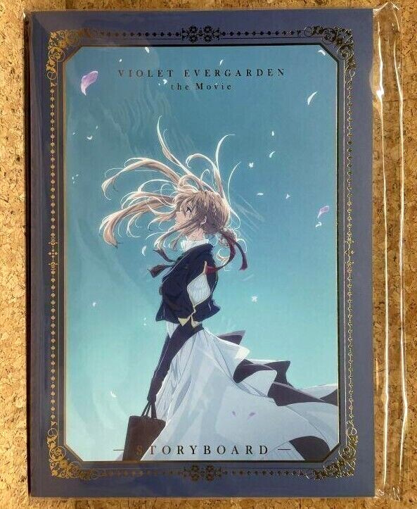 Violet Evergarden Story Board Movie Limite Art book Anime kyoto