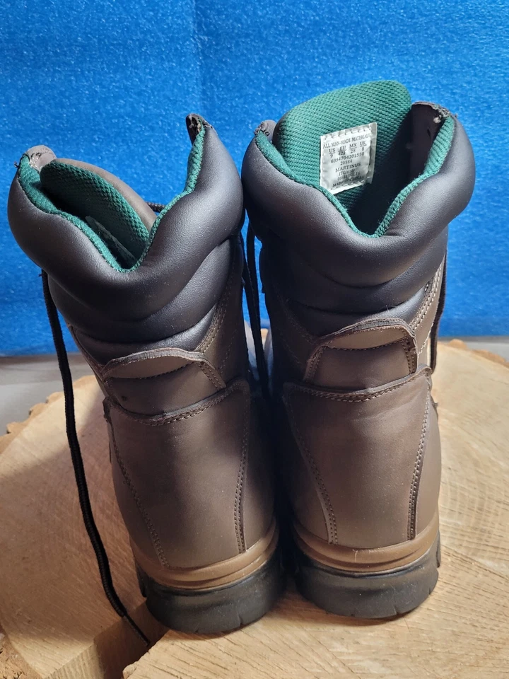 TEXAS STEER MARTINUS Men's US 9 Insulated Brown 9" Tall Oil Resistant Boots.OBO - Image 4 of 4
