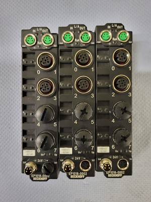 3x Beckhoff, Typ EP1018-0002