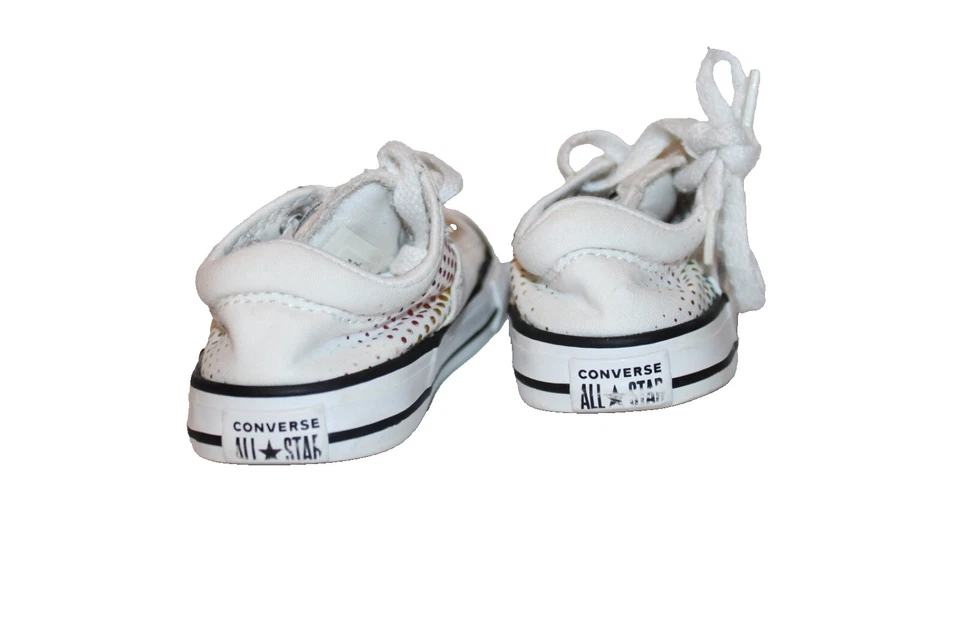 Zapatillas deportivas Converse Pride Rainbow Dot Madison blancas talla 8 Foto 3 de 4