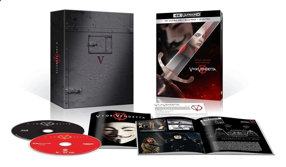 V for Vendetta 4K UHD Giftset - Ultimate Collector's Edition with Bonus Content - Image 2 of 3