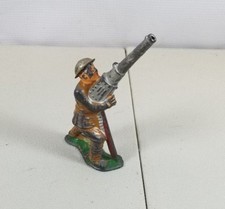 1940'S BARCLAY MANOIL SOLDIER LEAD SOLDIER ANTI AIRCRAFT 42. 41B