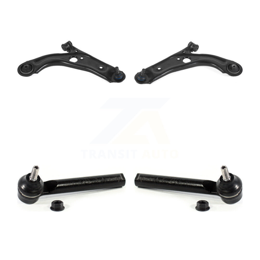 Suspension Control Arm Assembly And Tie Rod End Front Kit For Fiat 500