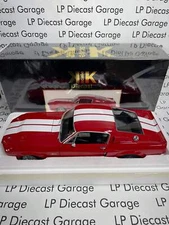 KK Scale 1967 Ford Mustang GT500 Shelby Red 1:12 Diecast