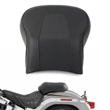 Rear Passenger Seat Pillion For Harley FLSTF FatBoy 2008-2014 2009 2010 Black US
