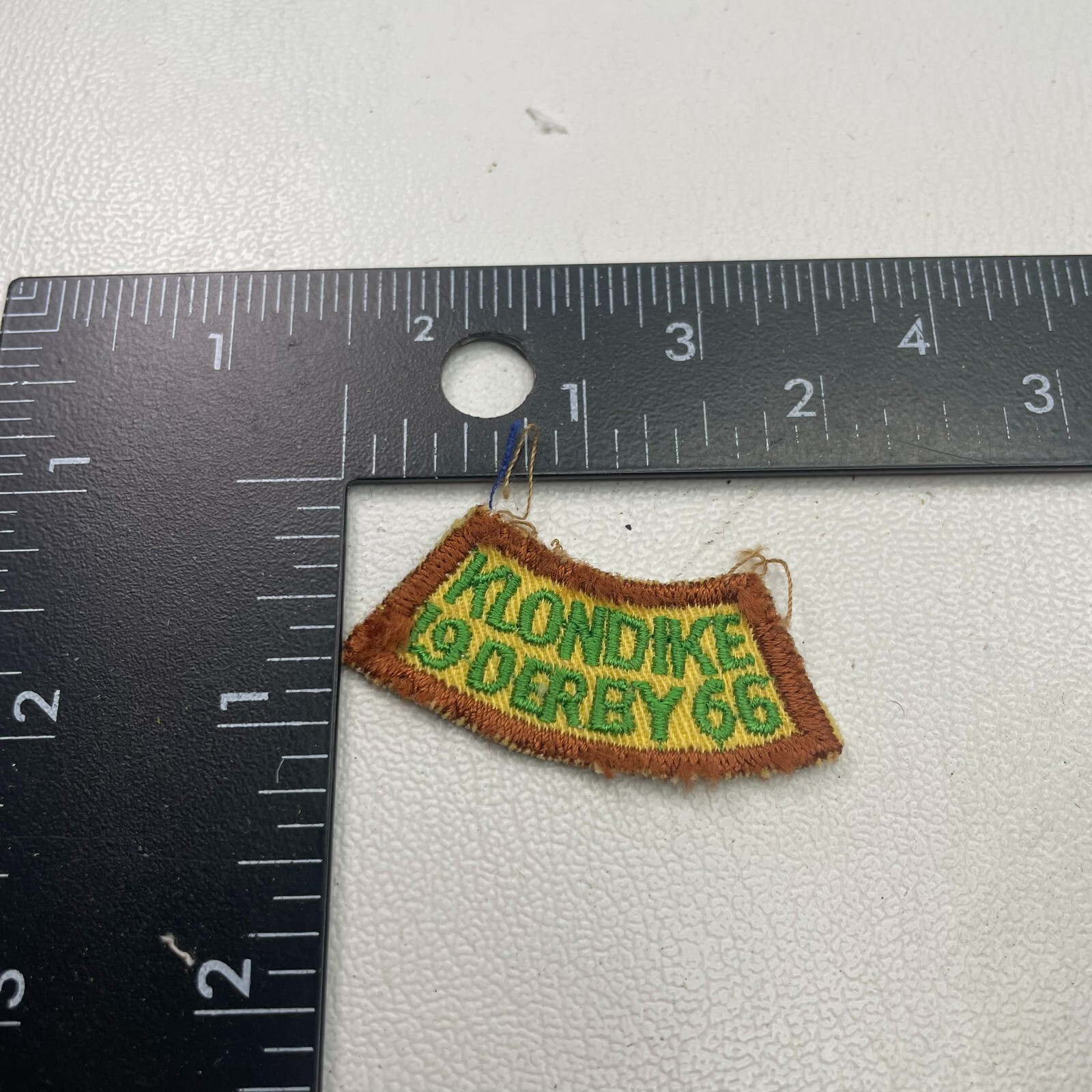 VTG 1966 KLONDIKE DERBY BOY SCOUTS TAB Patch 39MS