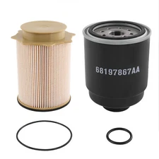 Diesel Fuel Filter Kit For 2013-2017 Dodge Ram 6.7L Cummins 2500 3500 4500 5500