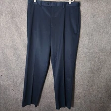 Perry Ellis Men Pants 40 32 Blue Premium Flex Twill Stretch Wrinkle Resistant